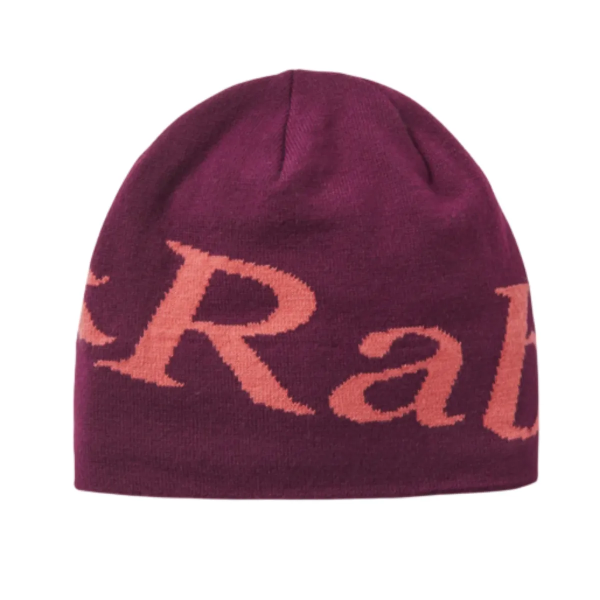 Căciulă Rab Logo Beanie Mulberry/Hibiscus Căciulă Rab Logo Beanie Mulberry/Hibiscus