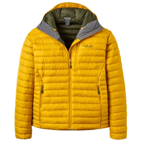 Пуховик Rab Microlight Alpine Down Mns dark pollen Пуховик Rab Microlight Alpine Down Mns dark pollen