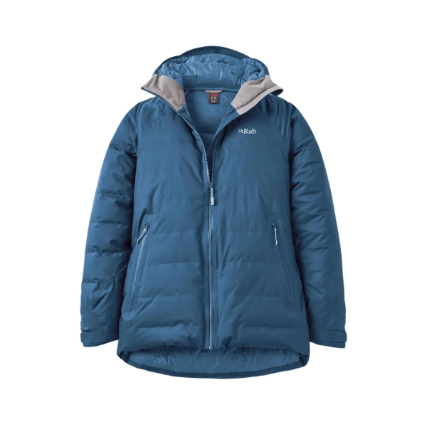 Куртка Rab Valiance Waterproof Down Wmn tempest blue Куртка Rab Valiance Waterproof Down Wmn tempest blue