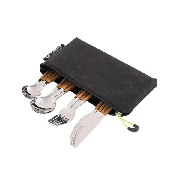 Набор столовых приборов Outwell Pouch Cutlery Set Deluxe Набор столовых приборов Outwell Pouch Cutlery Set Deluxe