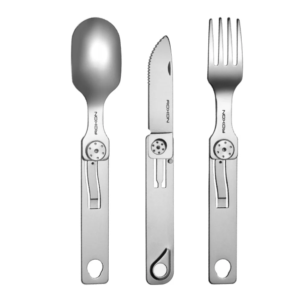 Набор столовых приборов Roxon Camping tool C1S Набор столовых приборов Roxon Camping tool C1S