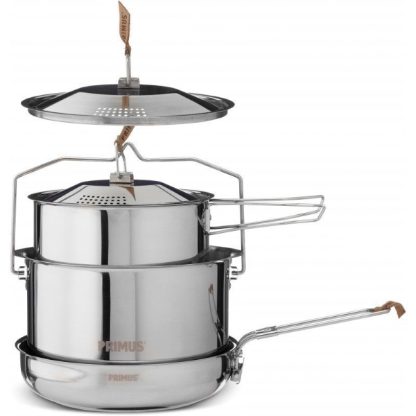 Набор посуды Primus CampFire Cookset S.S. Large Набор посуды Primus CampFire Cookset S.S. Large