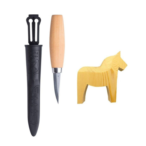 Набор для резьбы по дереву Mora Woodcarving Kit Dalahorse 120