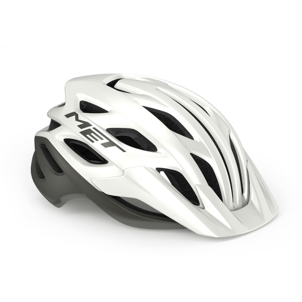 Cască ciclism Met Velenco Ce white gray matt