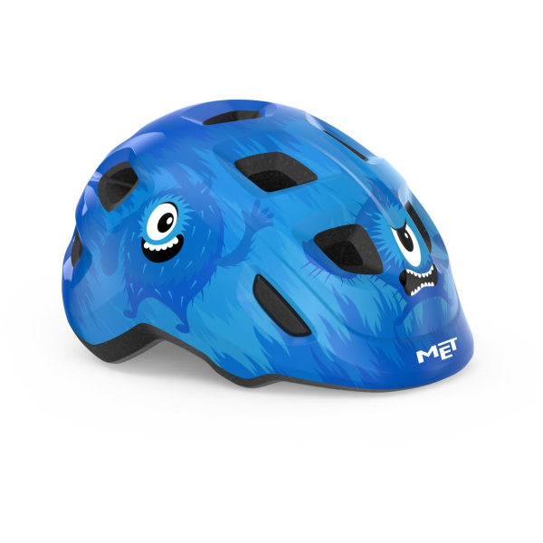 Cască ciclism Met Hooray blue monsters glossy