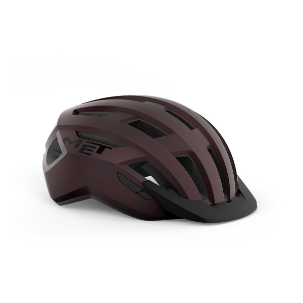 Cască ciclism Met Allroad Matt burgundy