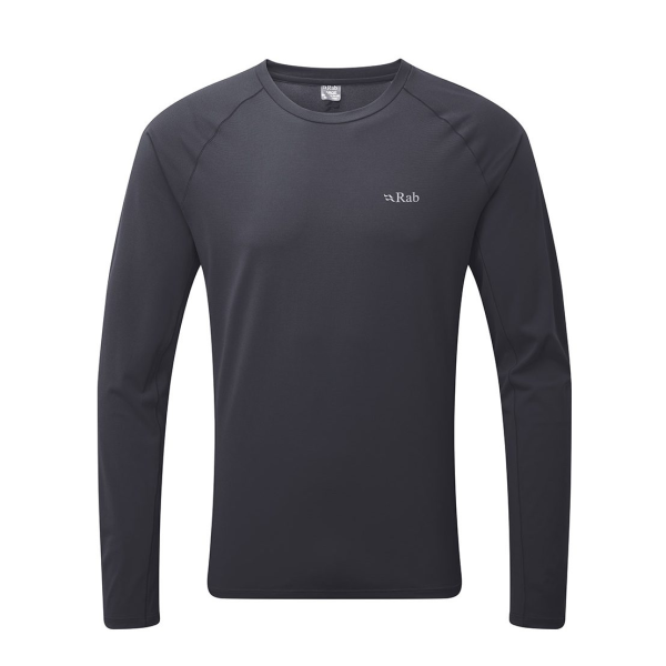 Термофутболка Rab Force LS Tee Mns beluga Термофутболка Rab Force LS Tee Mns beluga