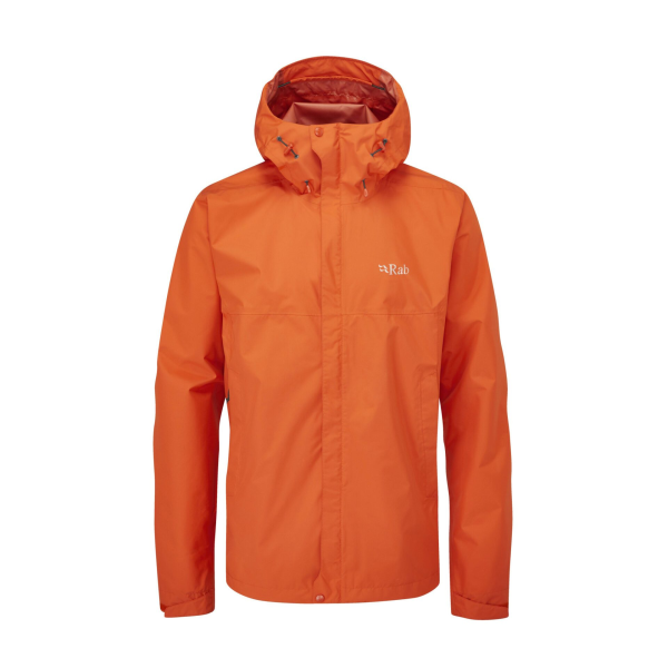 Куртка Rab Downpour Plus 2.0 Wmn red grapefruit