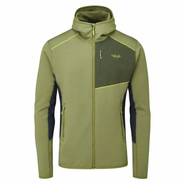 Флисовая куртка Rab Syncrino Mid Hoody Mns chlorite green