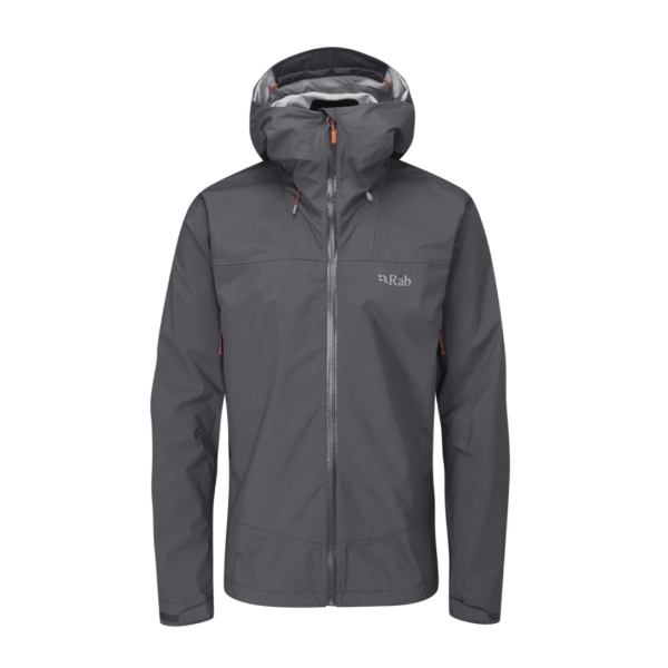 Куртка Rab Downpour Plus 2.0 Mns graphene Куртка Rab Downpour Plus 2.0 Mns graphene