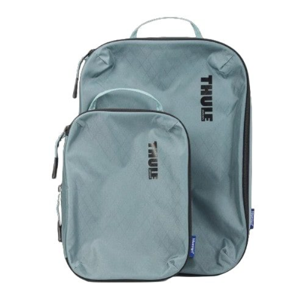 Комплект сумок Thule Compression Packing Cube Set Pond Gray Комплект сумок Thule Compression Packing Cube Set Pond Gray