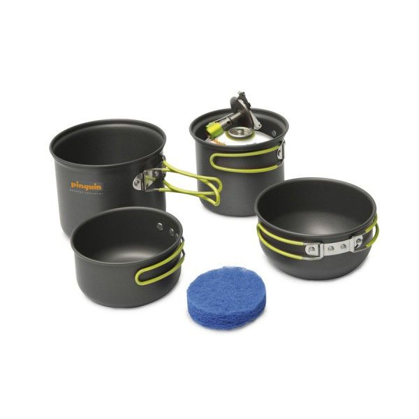 Set vase camping Pinguin Double Alu