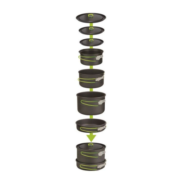 Set vase camping Pinguin Rover L