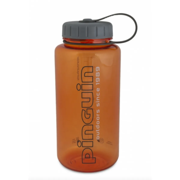 Бутылка для воды Pinguin Tritan Fat Sport Bottle 1,0L orange Бутылка для воды Pinguin Tritan Fat Sport Bottle 1,0L orange