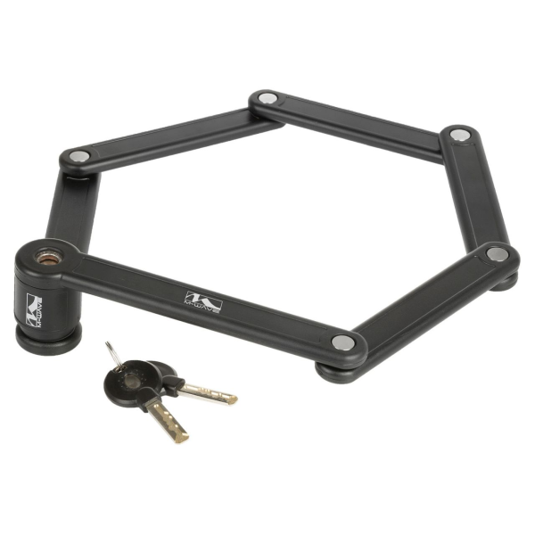 Lacăt bicicletă M-WAVE F 875/6 folding lock