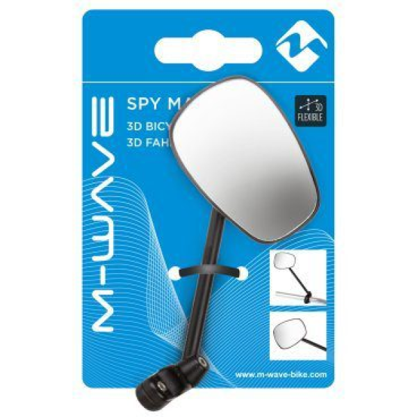 Велосипедное зеркало M-WAVE Spy Base bicycle mirror 3D