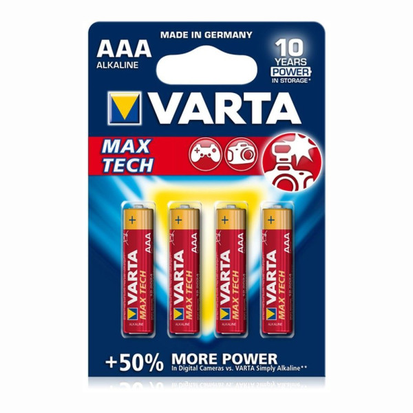 Baterie Varta MAX TECH AAA 4 buc