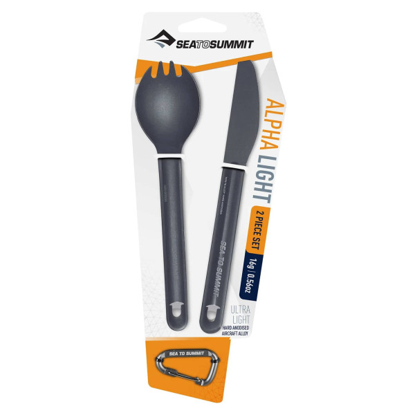 Набор столовых приборов Sea To Summit Alpha Light Cutlery Spoon+Knife Набор столовых приборов Sea To Summit Alpha Light Cutlery Spoon+Knife