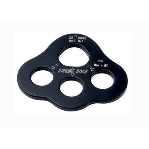 Placă de conectare Singing Rock Rigging Plate 1/3