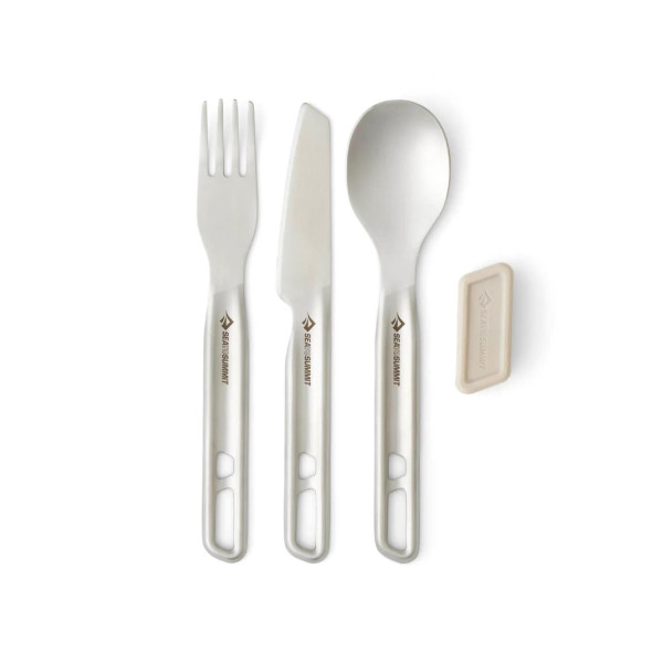 Set de tacâmuri Sea To Summit Detour Stainless Steel Cutlery 3 pcs Set de tacâmuri Sea To Summit Detour Stainless Steel Cutlery 3 pcs