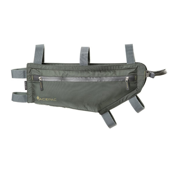 Велосумка на раму Acepac Zip frame bag MKIII M Grey Велосумка на раму Acepac Zip frame bag MKIII M Grey