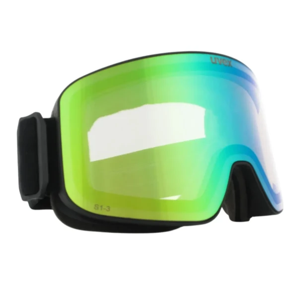 Mască schi Uvex Pyrit V black matt dl/green-clear Mască schi Uvex Pyrit V black matt dl/green-clear