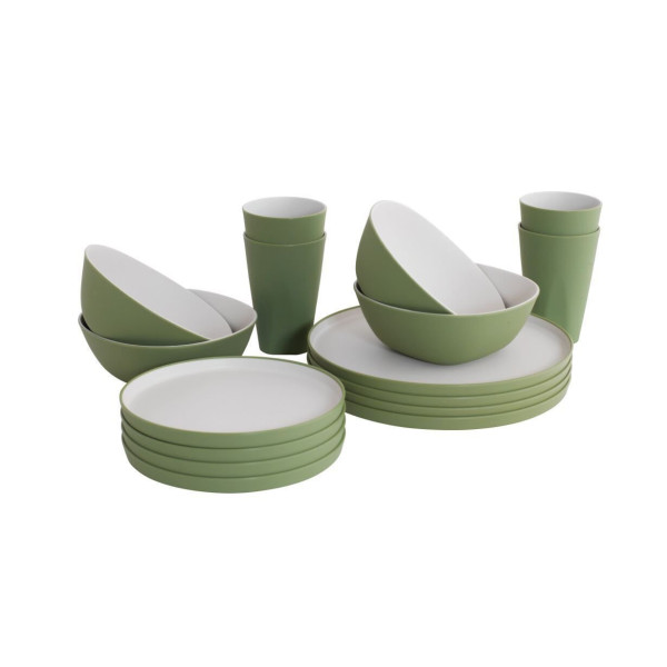 Set Outwell Gala 4 Person Dinner Shadow Green Set Outwell Gala 4 Person Dinner Shadow Green
