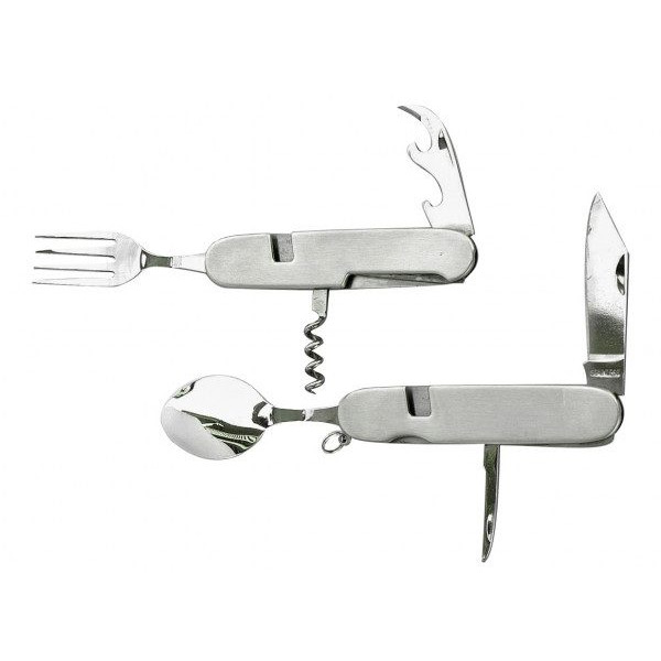 Set tacâmuri BasicNature Cutlery Biwak Survival