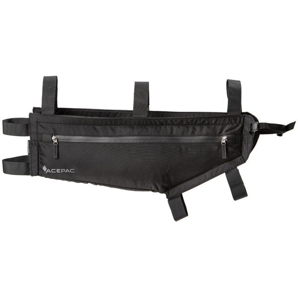 Велосумка на раму Acepac Zip frame bag MKIII L Black Велосумка на раму Acepac Zip frame bag MKIII L Black