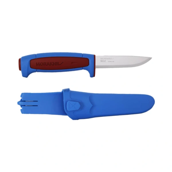 Cuțit Mora Basic 546 Stainless Steel Rouge/Bleu Cuțit Mora Basic 546 Stainless Steel Rouge/Bleu