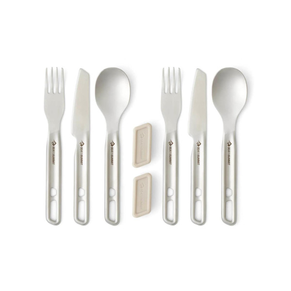 Набор столовых приборов Sea To Summit Detour Stainless Steel Cutlery 6 pcs Набор столовых приборов Sea To Summit Detour Stainless Steel Cutlery 6 pcs