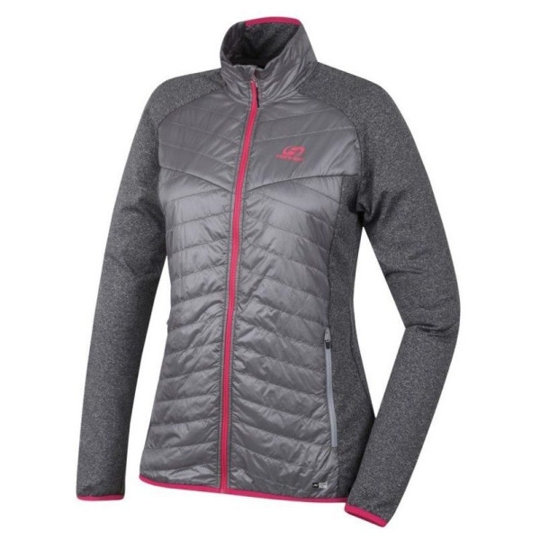 Jachetă Hannah Edun Full-Zip Wmn alloy/light gray mel (Mărime: XL)