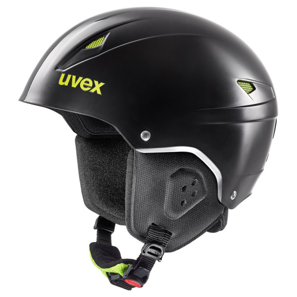 Горнолыжный шлем Uvex Eco black/yellow (Горнолыжные шлемы: 55-59)