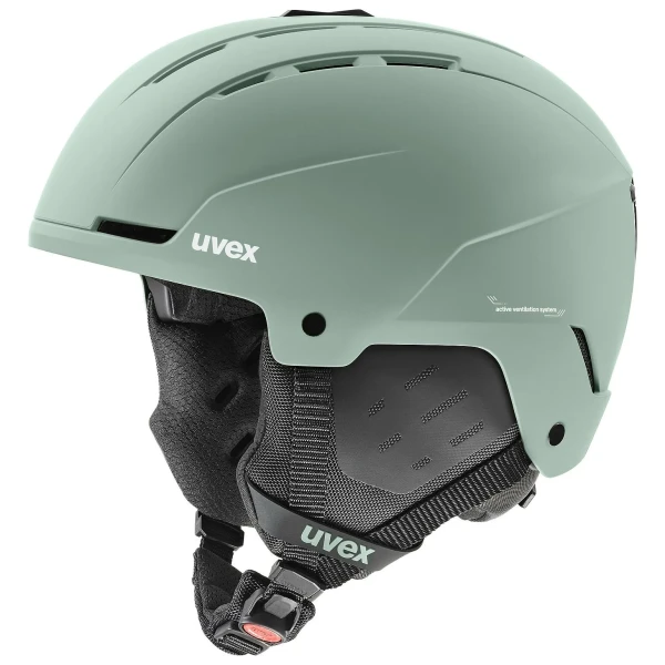 Cască schi Uvex Stance oxid green matt (Mărime cască de schi: 54-58) Cască schi Uvex Stance oxid green matt (Mărime cască de schi: 54-58)