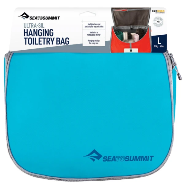 Trusă igienă Sea to Summit Ultra Sil Hanging Toiletry Bag L (Culoare: blue atoll) Trusă igienă Sea to Summit Ultra Sil Hanging Toiletry Bag L (Culoare: blue atoll)