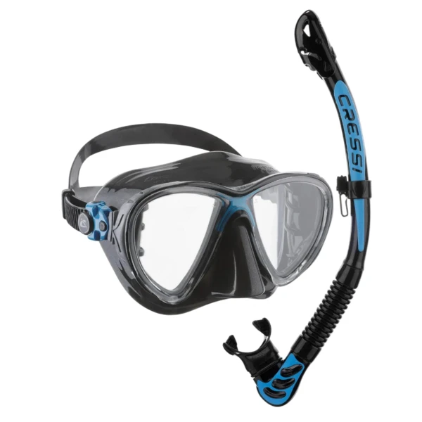 Set Cressi-Sub Big Eyes Evolution+Alpha UD Combo (Culoare: black/blue) Set Cressi-Sub Big Eyes Evolution+Alpha UD Combo (Culoare: black/blue)