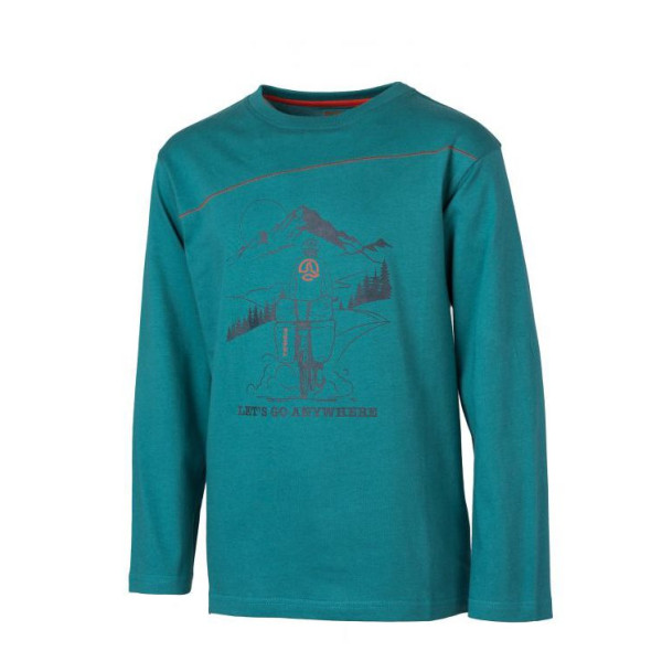 Tricou Ternua Melut JR Deep Peacock (Mărime îmbrăcăminte copii: 130-139) Tricou Ternua Melut JR Deep Peacock (Mărime îmbrăcăminte copii: 130-139)