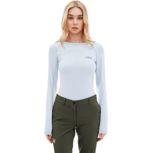 Tricou termic Turbat Hike Lite LS Wmn glacier gray (Mărime: XS) Tricou termic Turbat Hike Lite LS Wmn glacier gray (Mărime: XS)