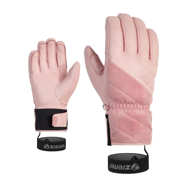 Перчатки Ziener Kuma leder rose blush (Размер перчаток: 7)