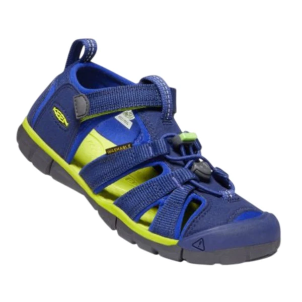 Sandale Keen Seacamp II CNX JR (Mărime încălțăminte: 32/33; Culoare: blue depths-chartreuse) Sandale Keen Seacamp II CNX JR (Mărime încălțăminte: 32/33; Culoare: blue depths-chartreuse)