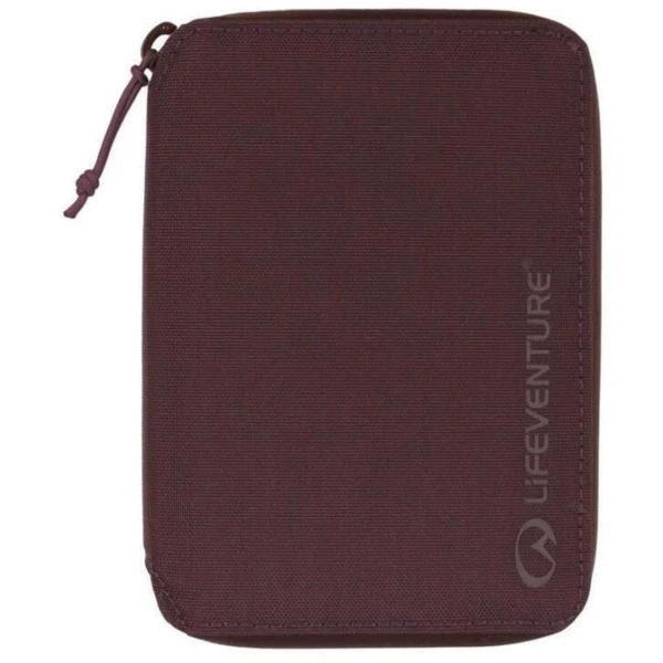 Кошелек Lifeventure RFID Mini Travel Wallet Recycled (Цвет: plum)