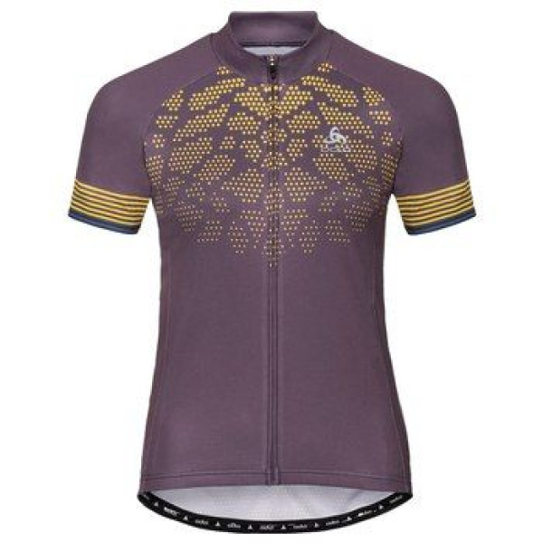 Велофутболка Odlo Fujin Print Light full-zip Wmn (Цвет: purple; Размер: S) Велофутболка Odlo Fujin Print Light full-zip Wmn (Цвет: purple; Размер: S)
