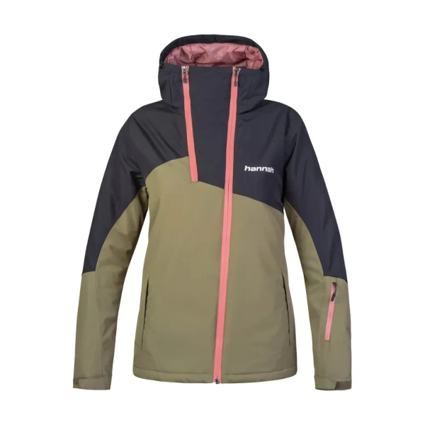 Куртка Hannah Maky Col Wmn (Размер: M; Цвет: burnt olive-anthracite)