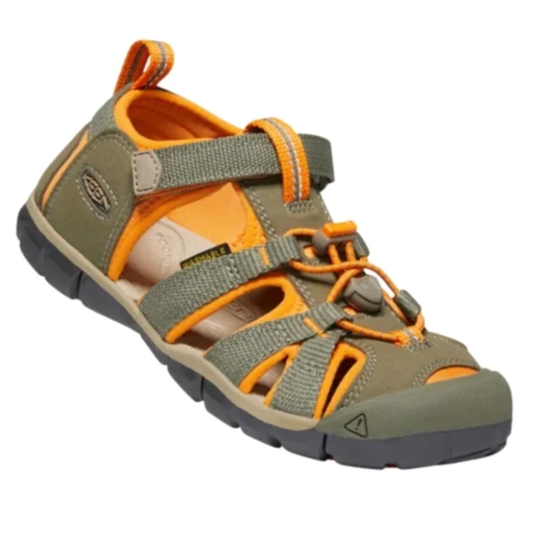 Сандалии Keen Seacamp II CNX Kids (Размер обуви: 30; Цвет: dust olive-rstorn) Сандалии Keen Seacamp II CNX Kids (Размер обуви: 30; Цвет: dust olive-rstorn)