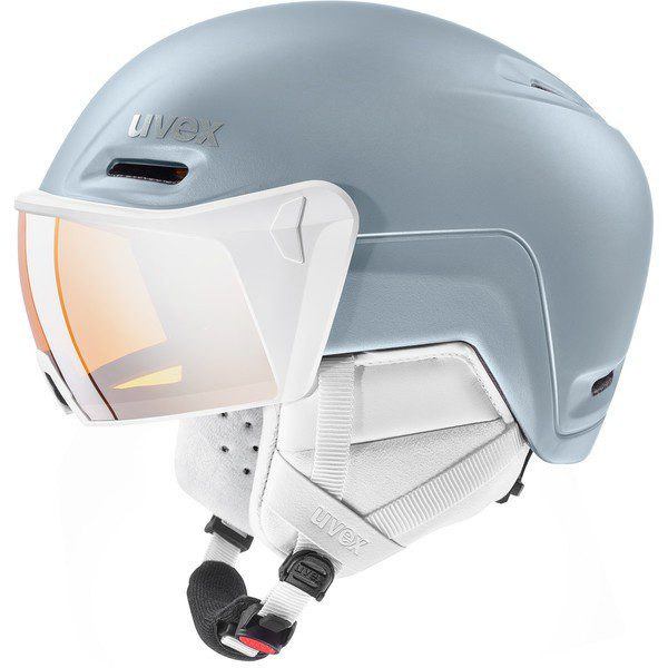Горнолыжный шлем Uvex Hlmt 700 Visor Dust Blue (Горнолыжные шлемы: 52-55) Горнолыжный шлем Uvex Hlmt 700 Visor Dust Blue (Горнолыжные шлемы: 52-55)