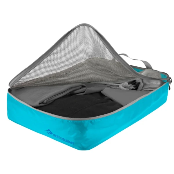 Husă Sea to Summit Garment Mesh Bag Medium (Culoare: blue atoll) Husă Sea to Summit Garment Mesh Bag Medium (Culoare: blue atoll)