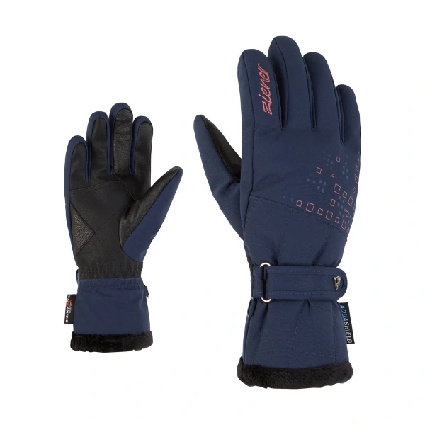 Перчатки Ziener Lania dark navy (Размер перчаток: 4) Перчатки Ziener Lania dark navy (Размер перчаток: 4)