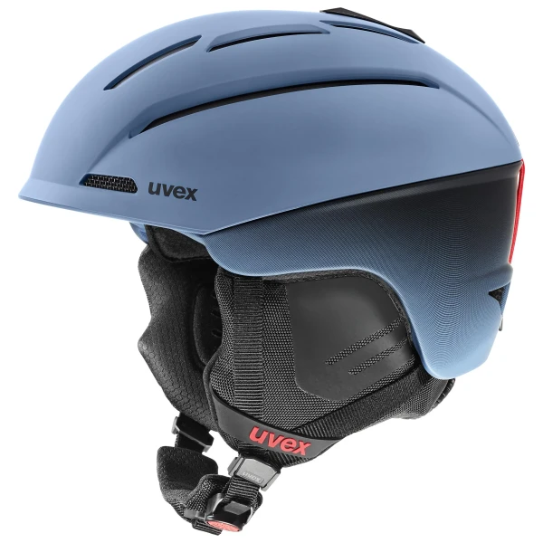 Горнолыжный шлем Uvex Gravitate stone blue-g bla matt (Горнолыжные шлемы: 55-59)