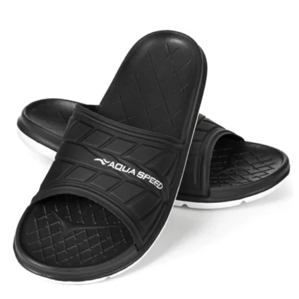 Șlapi Spokey Aqua Speed Aspen (Mărime încălțăminte: 40; Culoare: black-green)