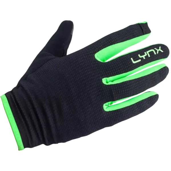 Mănuși de ciclism Lynx Trail BG black/green (Mărime mănuși: M)